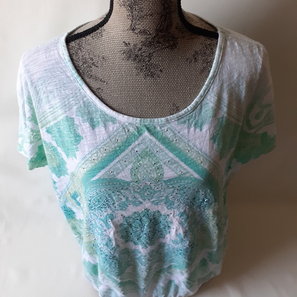 Style & Company women's short sleeve top - Picture 3 of 8